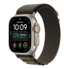 Apple Watch Ultra 4 (2026), 49 мм, природный титан, "альпийская петля" темно-оливкового цвета