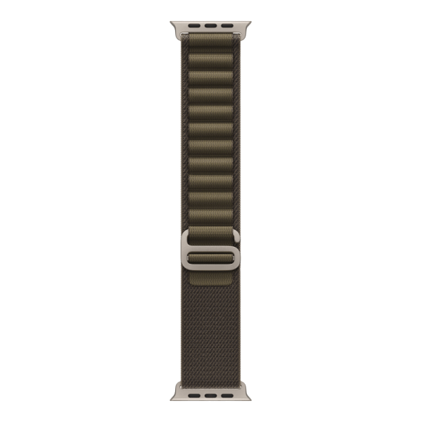 Apple Watch Ultra 4 (2026), 49 мм, природный титан, "альпийская петля" темно-оливкового цвета
