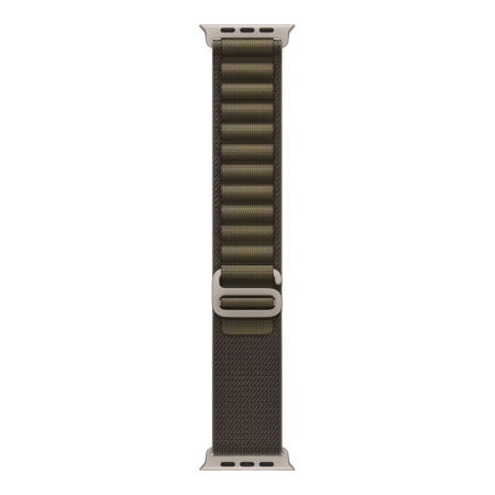 Apple Watch Ultra 4 (2026), 49 мм, природный титан, "альпийская петля" темно-оливкового цвета