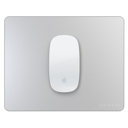 Коврик Satechi Aluminum Mouse Pad для компьютерной мыши. Материал алюминий. Цвет серебристый