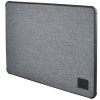 Чехол Uniq для Macbook Pro 16 DFender Sleeve Kanvas. Цвет: серый