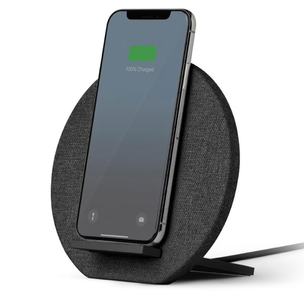 Док-станция Native Union Wireless для iPhone, 10W, подставка под телефон. Цвет: серый