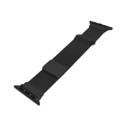 Ремешок из стали Uniq Dante Strap Mesh для Apple Watch 38мм/40мм. Цвет: "графит"