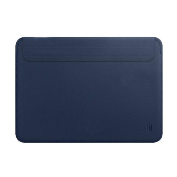 Чехол кожаный WIWU Skin New Pro 2 для MacBook Air/Pro 13". Цвет: синий