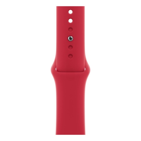 Спортивный ремешок Apple для Apple Watch 41мм, размер R. Цвет: красный
