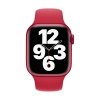 Спортивный ремешок Apple для Apple Watch 41мм, размер R. Цвет: красный