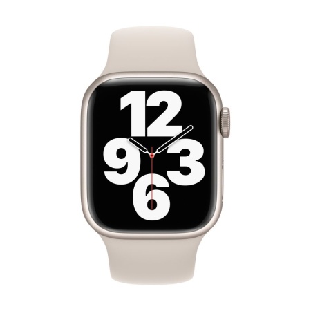 Спортивный ремешок Apple для Apple Watch 41мм, размер R. Цвет: "Сияющая звезда"