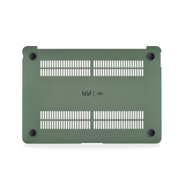 Накладка vlp Plastic case для MacBook Air 13" 2018-2020. Цвет: тёмно-зелёный