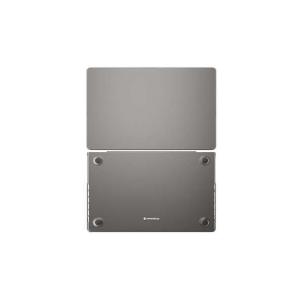 Накладка SwitchEasy Nude Case for MacBook Pro 14". Цвет: прозрачный чёрный