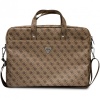 Сумка Guess для ноутбуков 15-16" 4G Bag with Triangle stamp logo. Цвет: коричневый