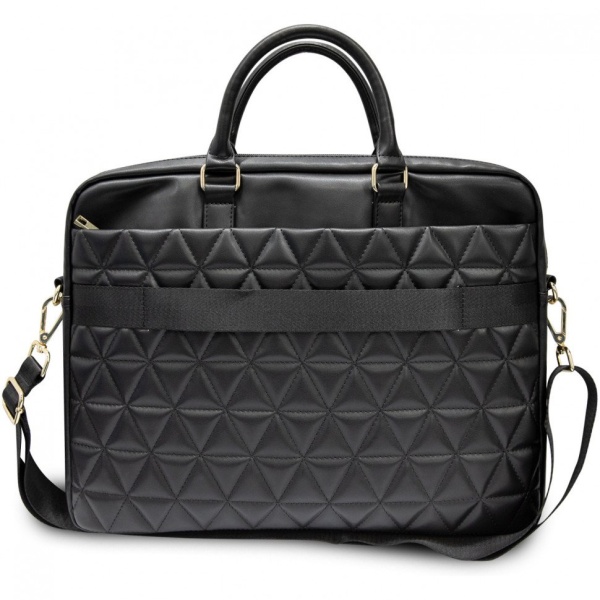 Сумка Guess для ноутбуков 15" Quilted Bag. Цвет: чёрный