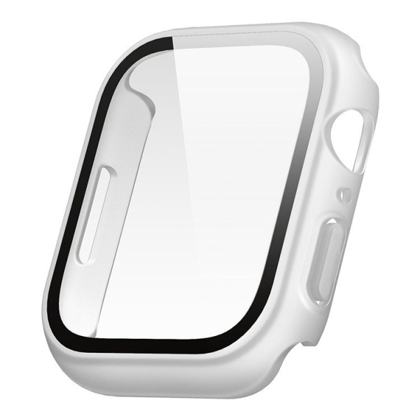 Чехол Elago Clear Shield case+9H glass для Apple Watch 45/44 мм. Цвет: прозрачный