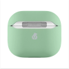 Чехол защитный Ubear для Airpods 3, усиленный силикон. Цвет: светло-зелёный