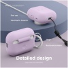 Чехол Elago Silicone Hang Case для AirPods Pro 2. Цвет: лавандовый