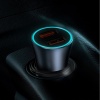 Автомобильное ЗУ Baseus Golden Contactor Pro Dual Fast Car Charger, 40Вт. Цвет:синий