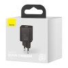 Адаптер питания Baseus Super Si Quick Charger 1C 20 Вт + кабель Type-C - Lightning 1м. Цвет: чёрный