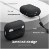 Чехол Elago Silicone Hang Case для AirPods Pro 2 (2022). Цвет: чёрный