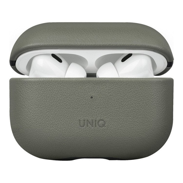 Чехол Uniq Terra для AirPods Pro 2 с ремешком. Цвет: зелёный
