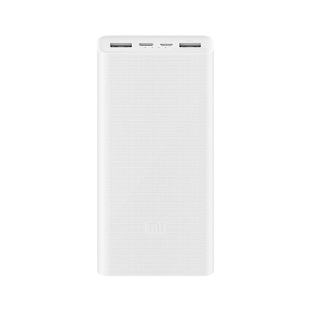Внешний аккумулятор Xiaomi Mi Power Bank 3 20000mAh, 18W, Fast Charge. Цвет: белый