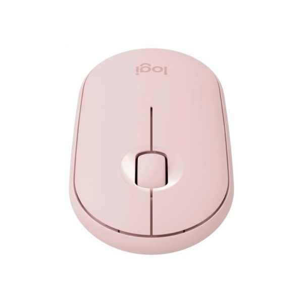 Беспроводная компьютерная мышь Logitech Pebble M350 Цвет: розовый