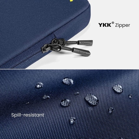 Чехол+органайзер Tomtoc Defender Laptop Sleeve Kit A13 для ноутбуков 13".Цвет: тёмно-синий