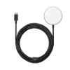 Беспроводное з/у Native Union Snap Cable стандарта Qi, мощность 15W. Цвет: "космос"