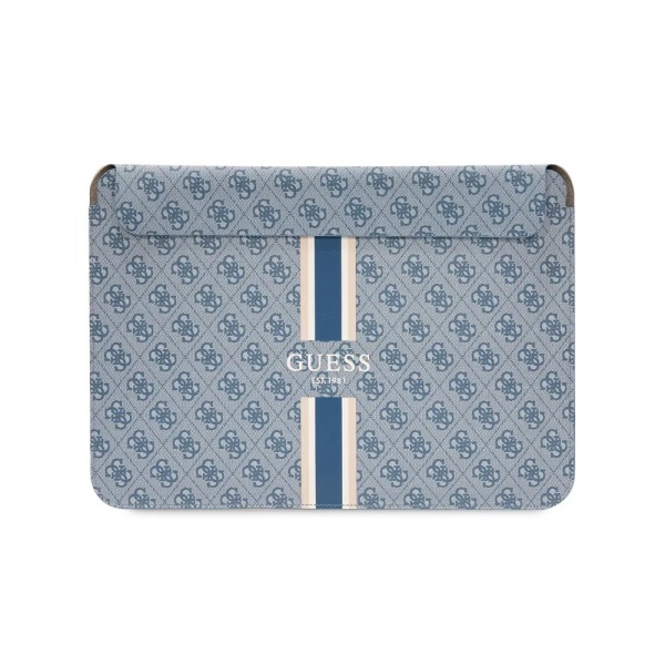 Чехол Guess Sleeve 4G Stripes для ноутбуков 13"/14". Цвет: синий