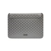 Чехол Lagerfeld Saffiano Sleeve Monogram для ноутбуков 13"/14". Цвет: серебристый