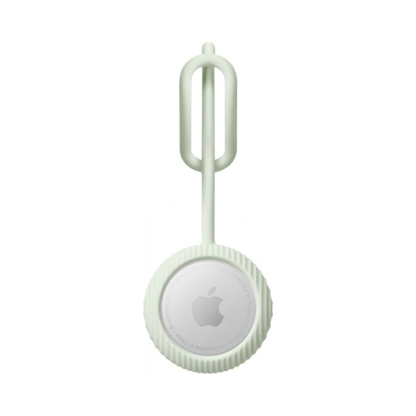 Чехол силиконовый Native Union Curve Airtag Case для AirTag. Цвет: светло-зелёный