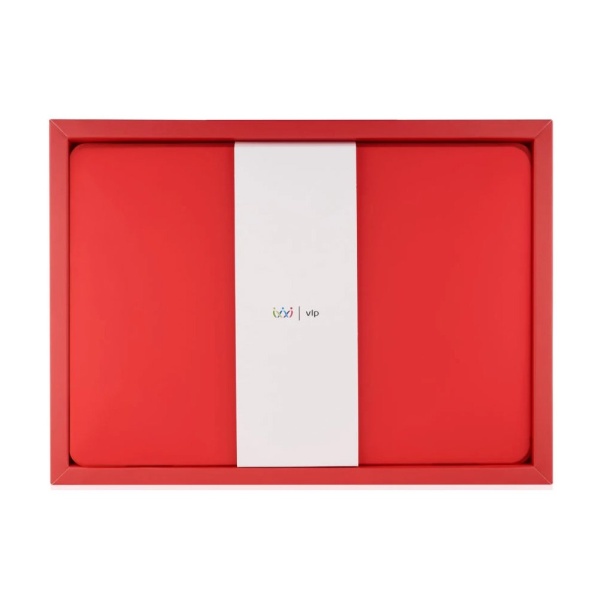 Накладка vlp Plastic case для MacBook Air 13" 2018-2020. Цвет: красный