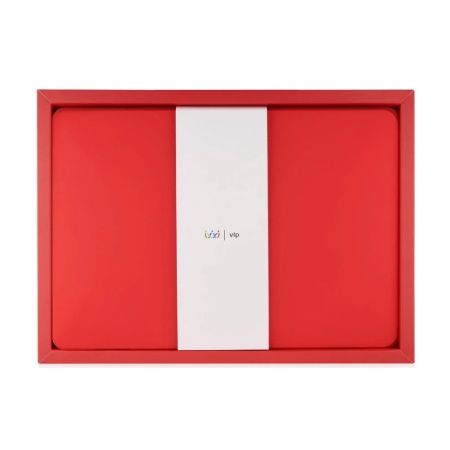 Накладка vlp Plastic case для MacBook Air 13" 2018-2020. Цвет: красный