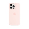 Силиконовый чехол MagSafe для iPhone 15 Pro Max Silicone Case with MagSafe - Ligt Pink