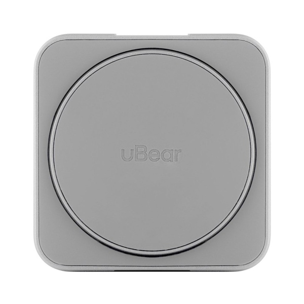 Беспроводное зарядное устройство uBear Balance 3 в 1, MagSafe, 15W. Цвет: серебро