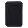 Магнитный бумажник Lagerfeld Wallet Cardslot MagSafe Stand Saffiano Monogram Plate logo Цвет: чёрный
