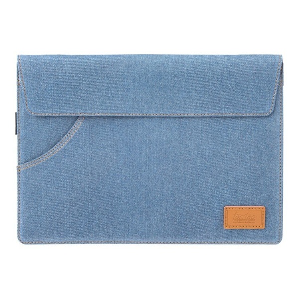 Сумка Tomtoc TheHer Denim Shoulder Bag A26 для ноутбуков 13".Цвет: голубой джинсовый