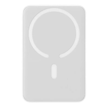 Внешний аккумулятор Baseus Magnetic Mini Wireless Overseas Edition 10000 mAh, 20 Вт. Цвет: белый