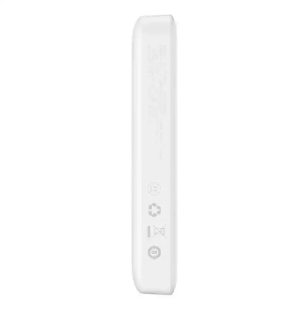 Внешний аккумулятор Baseus Magnetic Mini Wireless Overseas Edition 10000 mAh, 20 Вт. Цвет: белый