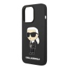 Чехол Lagerfeld Liquid silicone NFT Karl Ikonik для iPhone 15 Pro. Цвет: чёрный