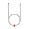 Кабель Lyambda MFI USB-C — Lightning M/M, 3А, 0.25м. Цвет: белый