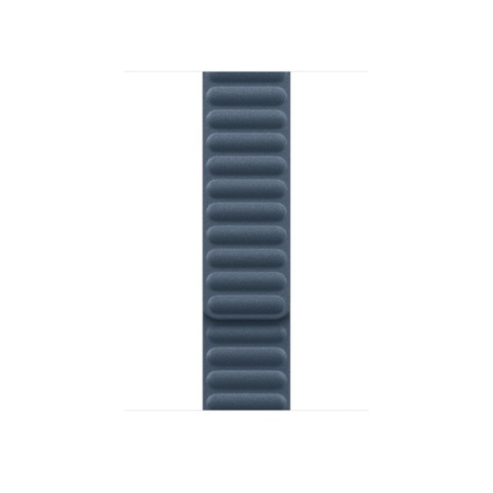 Ремешок Apple для Apple Watch 45мм с магнитной застежкой, FineWoven, M/L Цвет: "Тихоокеанский синий"