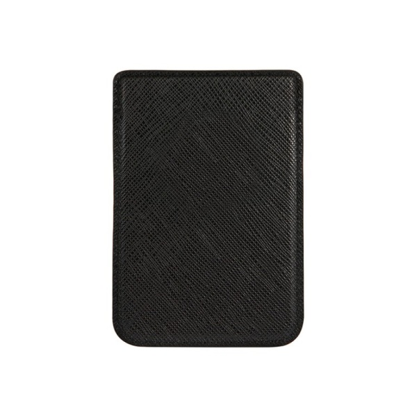 Магнитный бумажник Guess Wallet Cardslot Magsafe Saffiano Script logo. Цвет: чёрный