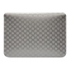 Чехол Lagerfeld Saffiano Sleeve Monogram NFT Karl Ikonik для MacBook Air/Pro 13"/Pro 14. Цвет: сереб