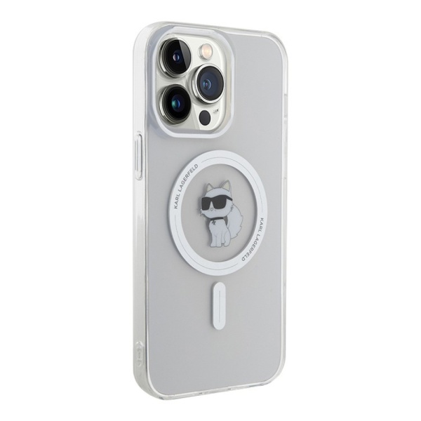 Чехол Lagerfeld PC/TPU NFT Choupette Hard для iPhone 15 Pro Max.Цвет: прозрачный