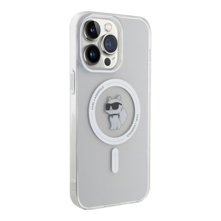 Чехол Lagerfeld PC/TPU NFT Choupette Hard для iPhone 15 Pro Max.Цвет: прозрачный