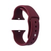 Ремешок силиконовый vlp Silicone Band для Apple Watch 38мм/40мм. Цвет: марсала
