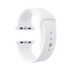 Ремешок силиконовый vlp Silicone Band для Apple Watch 42мм/44мм. Цвет: белый