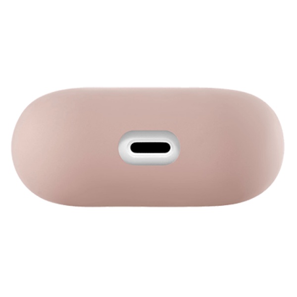 Чехол защитный Ubear для Airpods 3, усиленный силикон. Цвет: светло-розовый