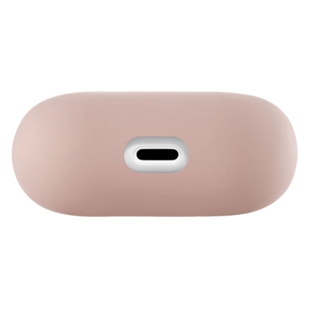 Чехол защитный Ubear для Airpods 3, усиленный силикон. Цвет: светло-розовый