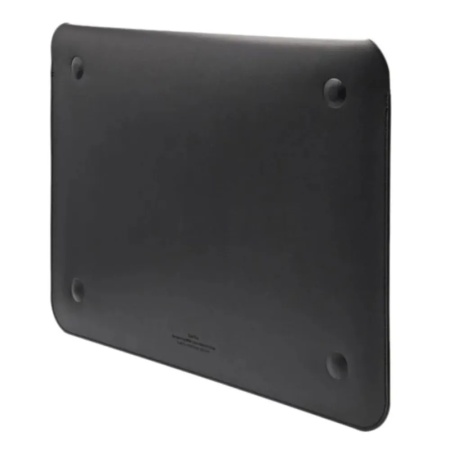 Чехол кожаный WIWU Skin New Pro 2 Leather Sleeve Skin Pro II для MacBook Pro 14". Цвет: серый