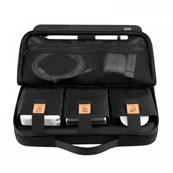 Сумка WIWU Alpha Double Layer Sleeve для MacBook Pro 14". Цвет: чёрный